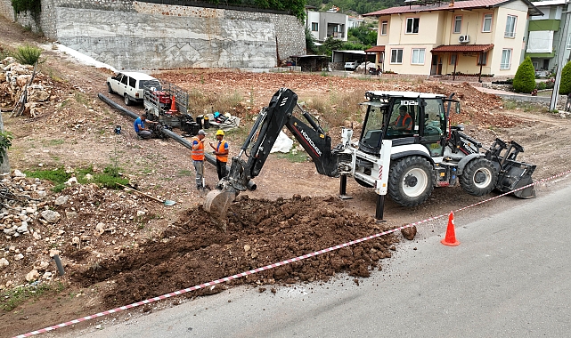 Adrasan'ın içme suyu sorunu ortadan kalkıyor