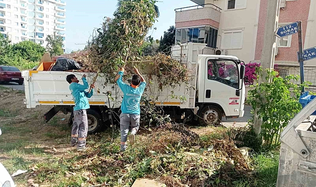 Alanya Belediyesi bayram boyunca 5 bin ton atık topladı