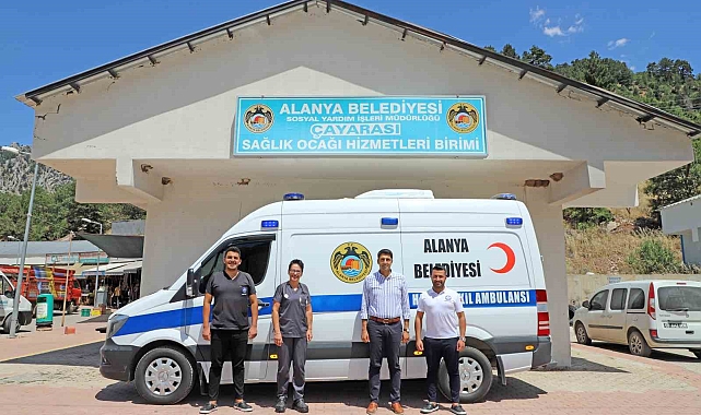 Alanya Belediyesi'nden yaylalarda sağlık hizmeti