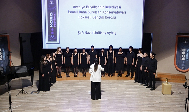 Antalya’da 1. Koro Festivali rüzgarı