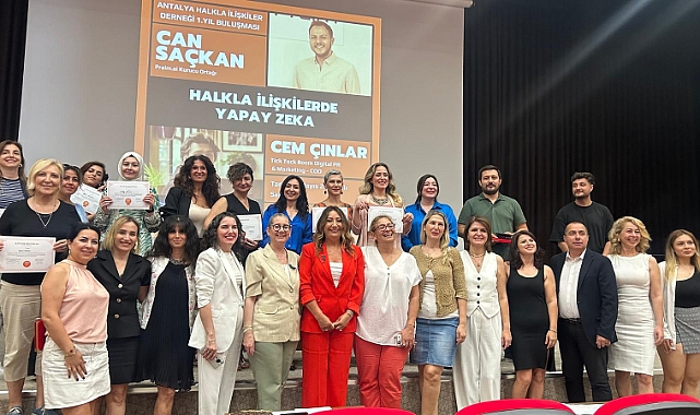 Antalya Halkla İlişkiler Derneği 1. Yılını Akdeniz Üniversitesi’nde Kutladı