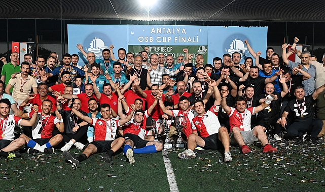 Antalya OSB'nin şampiyonu Yörükoğlu