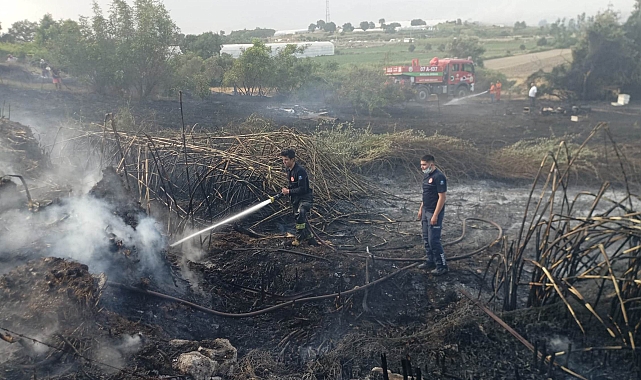 Antalya'da 3 ayrı noktada çıkan eş zamanlı yangınlar söndürüldü