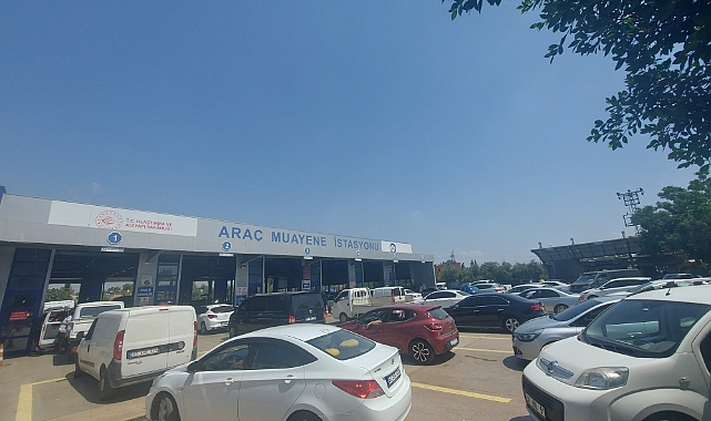 Araç Muayene istasyonlarında aşırı yoğunluk