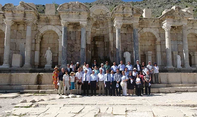 Avrupa Birliği Büyükelçileri Türkiye'nin Kültürel Mirasını Keşfetti: Sagalassos Gezisi