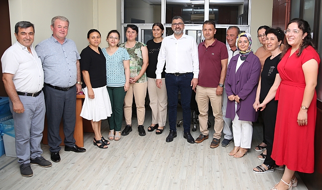 Başkan Kumbul personelle buluştu