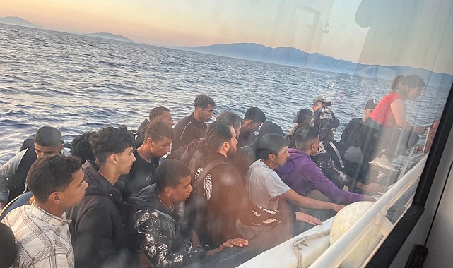 Bodrum'da 68 kaçak göçmen yakalandı, 20 kaçak göçmen kurtarıldı