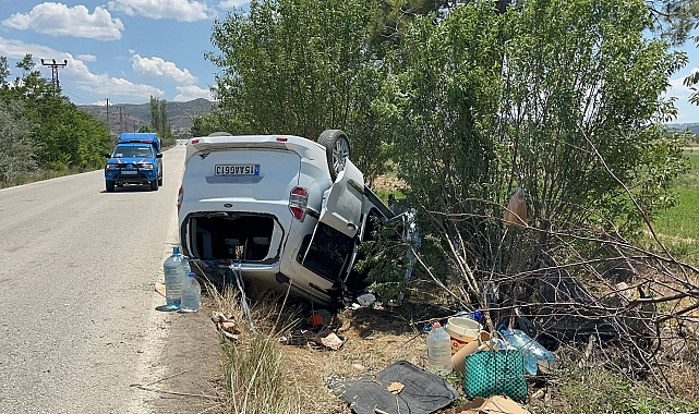 Burdur'da kaza: 2 yaralı