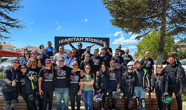 Burdurlu motosikletlilerden doğa turu
