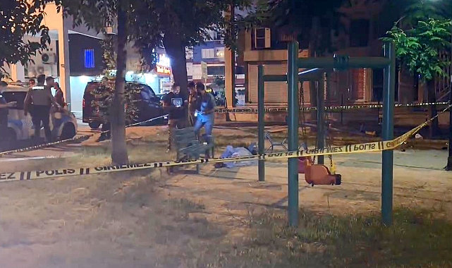Çocuk parkında ölü bulundu