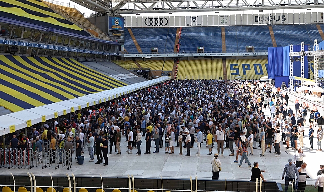 Fenerbahçe Olağan Seçimli Genel Kurulu’nda oy kullanma işlemi tamamlandı