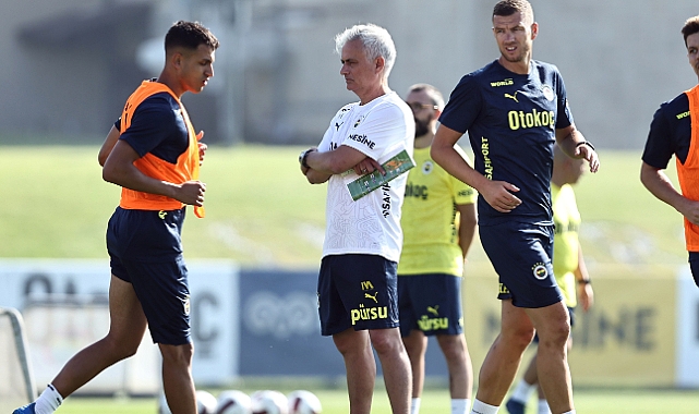 Fenerbahçe, sezonun ilk antrenmanını yaptı