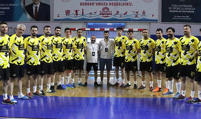 İşitme Engelliler Türkiye Hentbol Şampiyonası Burdur'da başladı
