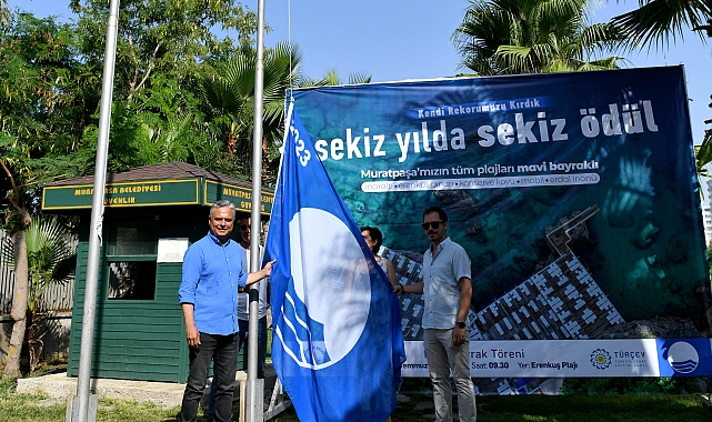 Kabotaj Bayramı'nda plajlara mavi bayrak