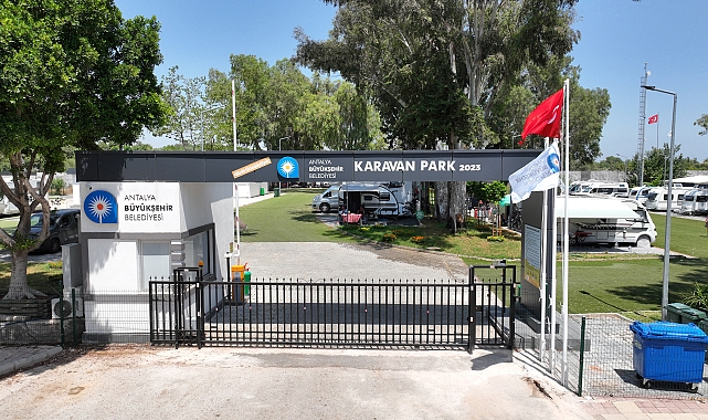 Karavan Park'a tatilci akını