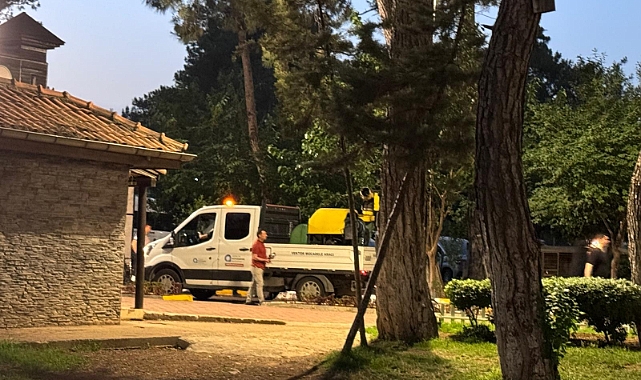 Kent Ormanı’nda ilaçlama