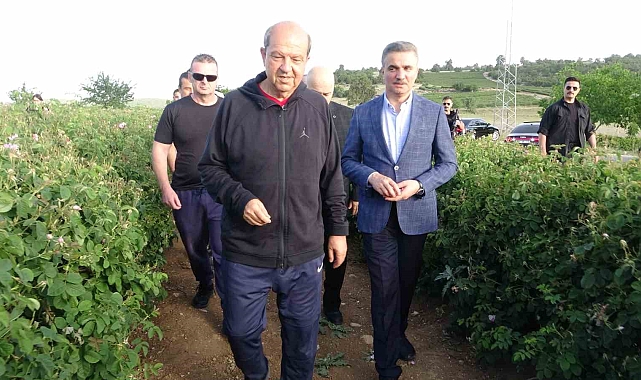 KKTC Cumhurbaşkanı Ersin Tatar: "Gül bir kültürdür"