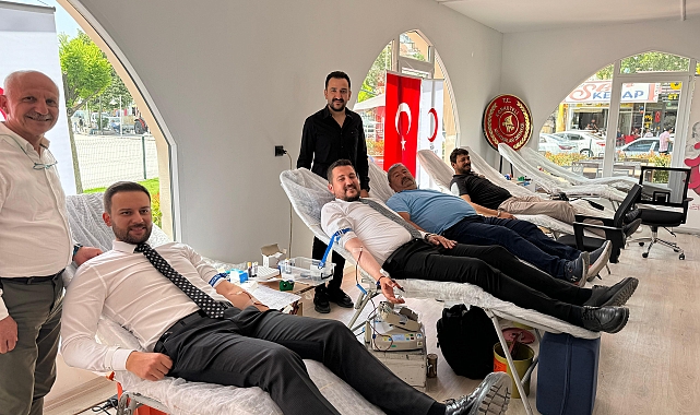 Korkuteli'de kan bağış kampanyası