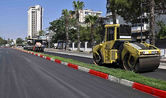 Lara Caddesi yenilendi