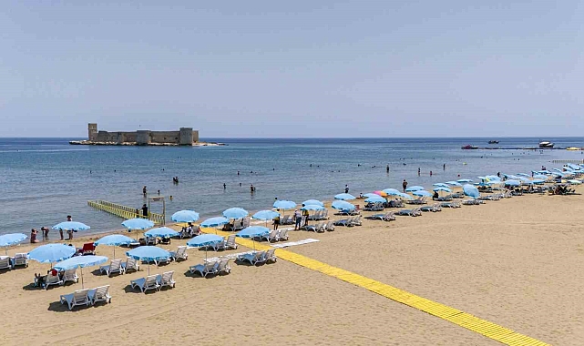 Mersin'de halk plajları yaz sezonuna hazır