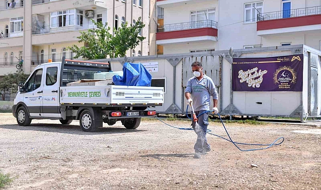 Mersin'de kent temizliği bayram boyunca sürecek