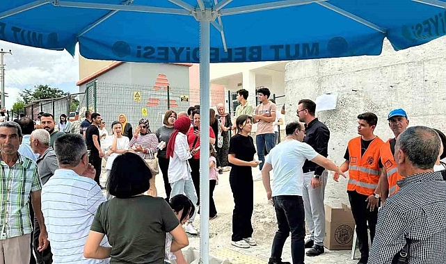 Mut Belediyesi YKS velilerini unutmadı
