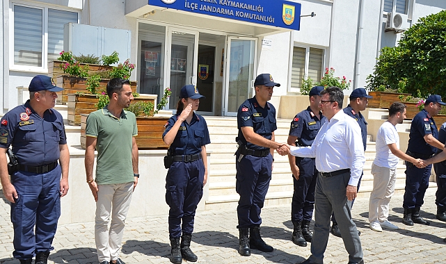 Serik'te protokol bayramlaştı