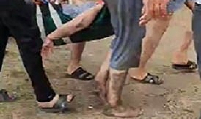 Serinlemek için denize 2 giren şahıs boğulma tehlikesi yaşadı
