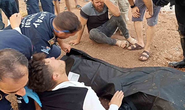 Serinlemek için girdiği barajda boğuldu