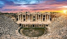 Tarihi günümüze taşıyan bir yapıt Aspendos Tiyatrosu