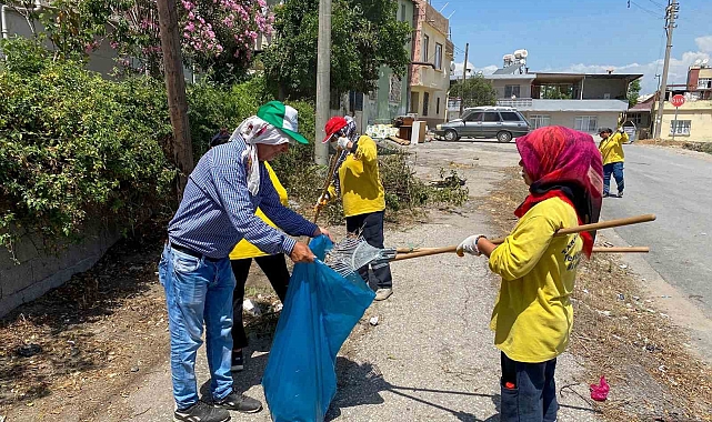 Tarsus'ta temizlik seferberliği