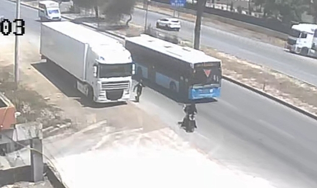 Tır sürücülerinin kabusu olan motosikletli hırsızlar suçüstü yakalandı