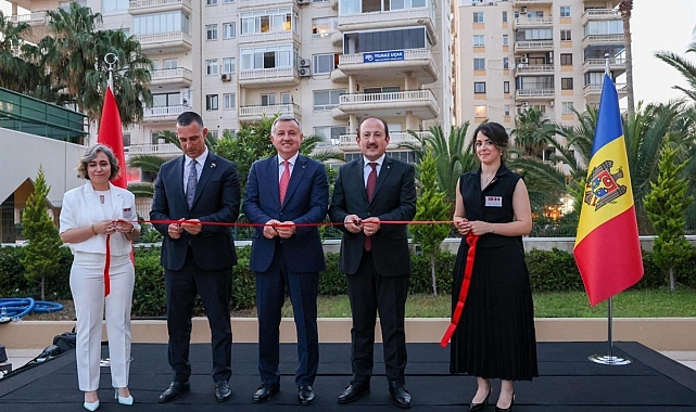 Vali Pehlivan, Moldova Cumhuriyeti Mersin Fahri Konsolosluğunun açılış resepsiyonuna katıldı