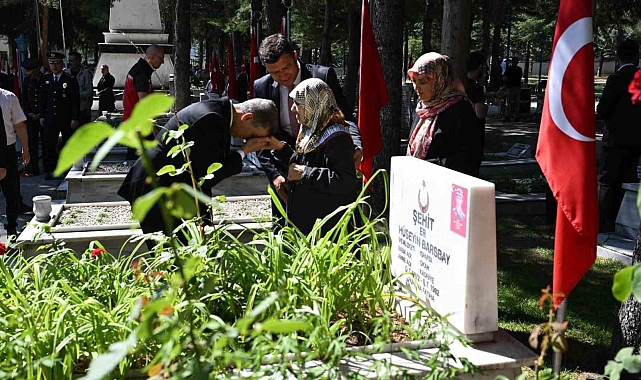 15 Temmuz Demokrasi ve Milli Birlik Günü etkinliklerinde şehitler anıldı