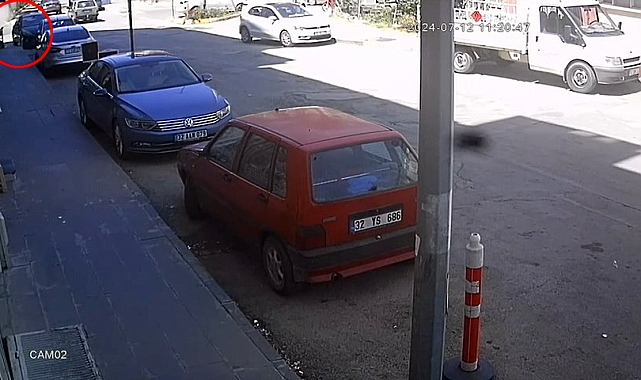 7 araçlık zincirleme kazada, 3 kişi yaralandı