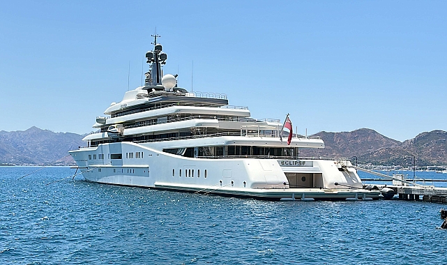 Abramoviç'in yatı 'Eclipse' 2 yıl 4 aydır Marmaris'te