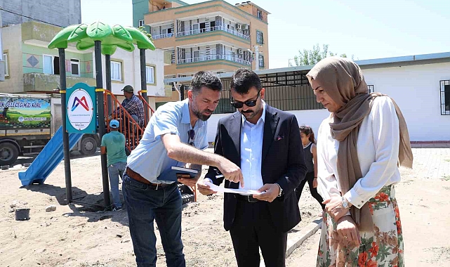 Akdeniz'de parklar yenileniyor