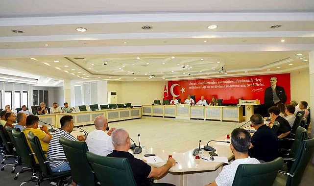 Alanya Belediyesi'nde iş sağlığı ve güvenliği kurulu toplantısı yapıldı