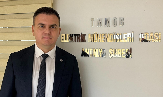Antalya EMO Başkanı Şaban Tat’tan Önemli Uyarı 