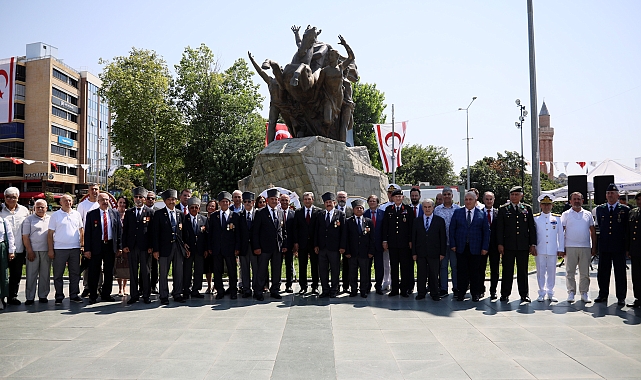 Antalya'da Kıbrıs Barış Harekatı'nın 50'nci yıl dönümü kutlaması