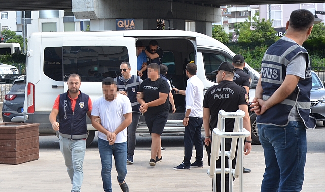 Antalya'da 'Suriyeli' eylemine ilişkin gözaltına alınan 11 kişi adliyede