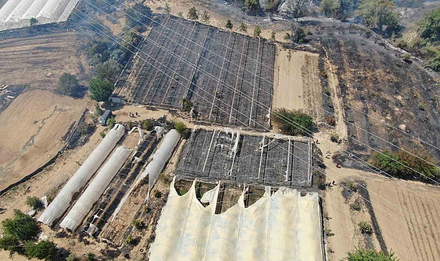Antalya'daki yangın 5 saatlik çalışma sonucu kontrol altına alındı