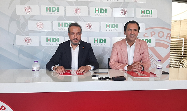 Antalyaspor HDI Sigorta ile sponsorluk anlaşması imzaladı