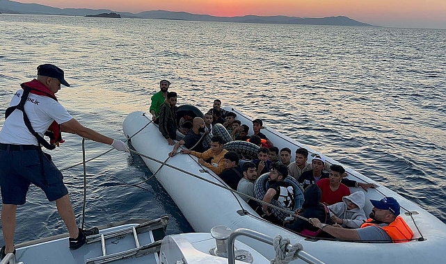Bodrum'da 33 kaçak göçmen yakalandı, 78 kaçak göçmen kurtarıldı