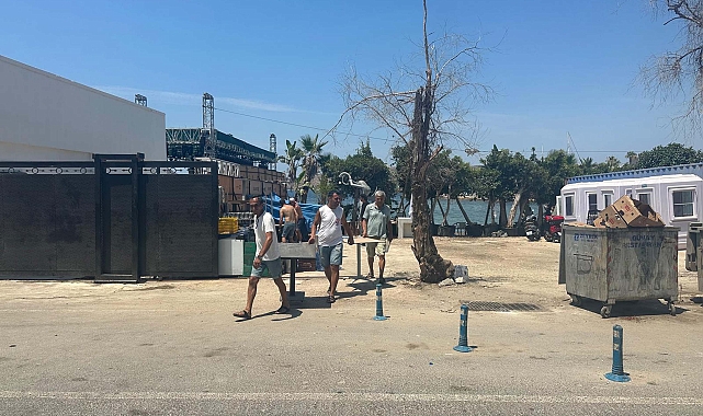 Bodrum'da işgal edilen sahil Halk Plajı oldu