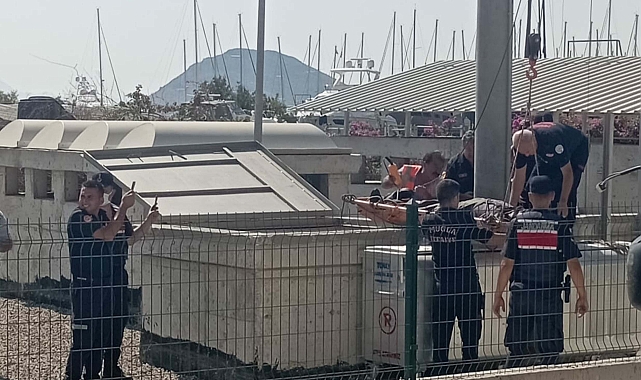 Bodrum'da kanalizasyon terfi merkezinde temizlik yapan işçiler zehirlendi: 1 ölü, 2 yaralı