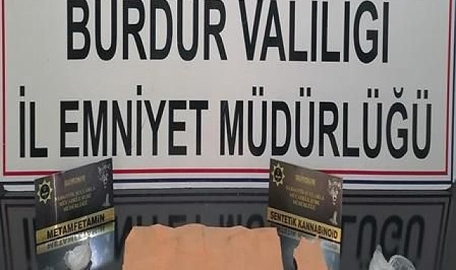 Burdur'da uyuşturucu operasyonu: 2 tutuklama