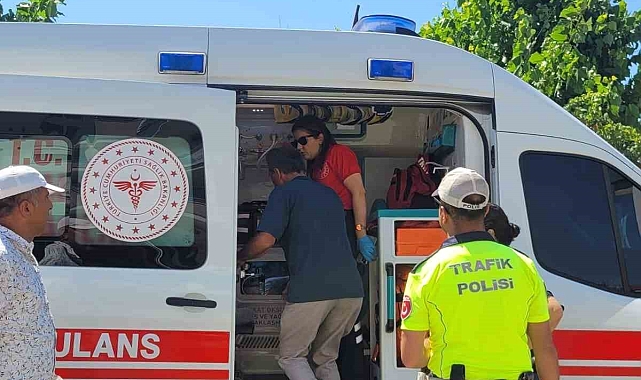 Çarpıştığı kamyonet sürücüsünü darp edip gitti