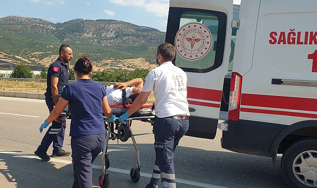 Eğirdir'de kaza: 1 yaralı