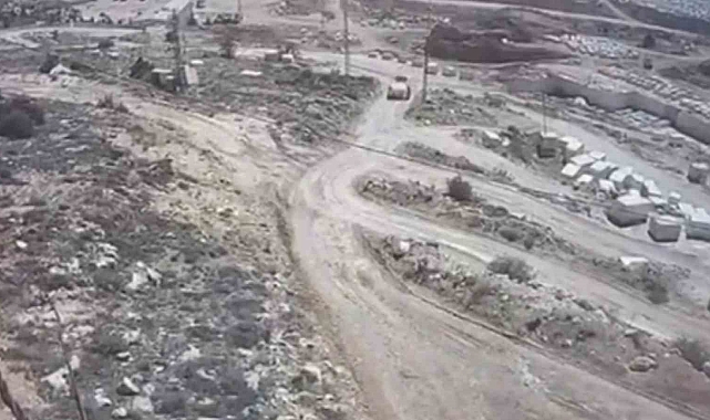 Freni boşalan kepçenin devrilmesi ile servis ustasının öldüğü kazanın görüntüleri ortaya çıktı